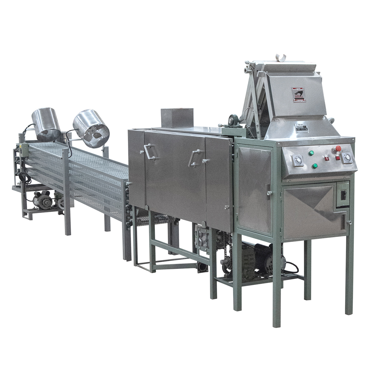 Prensa de Burritoscon Chasis y Enfriador